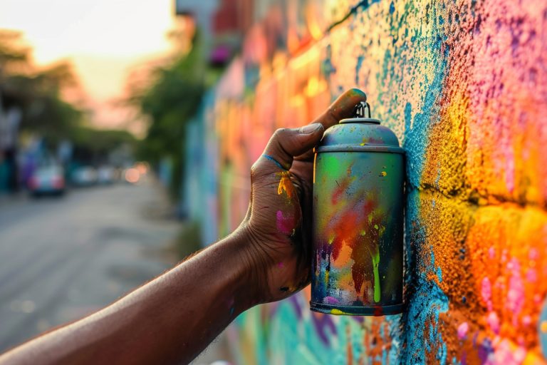 Spray cans and city streets: The rise of street art
