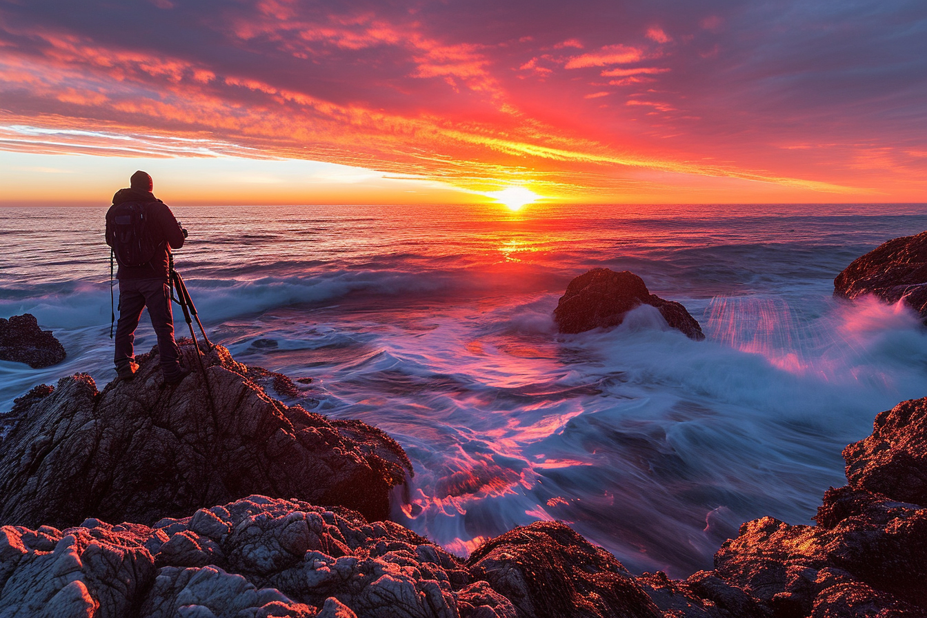 Composition techniques in coastal photography